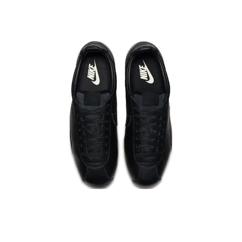 Nike Classic Cortez Premium Swooshless Black-3