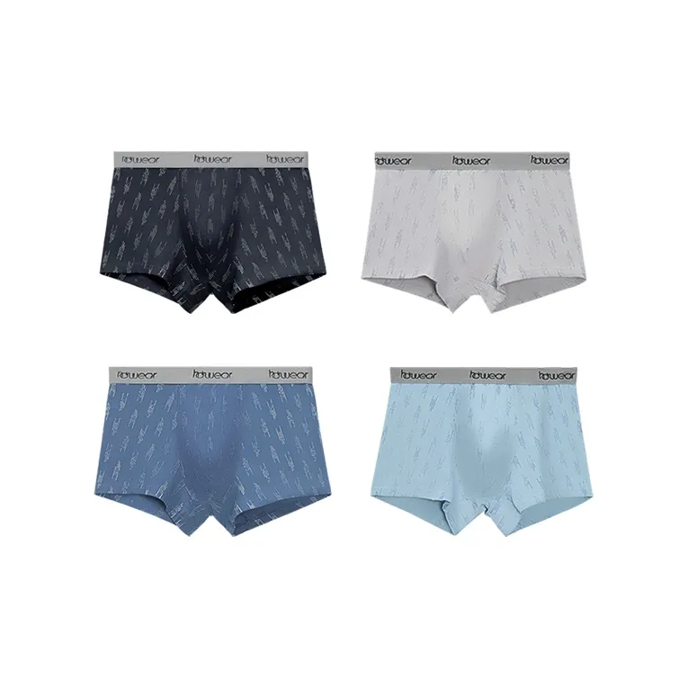 Red Bean Underpants Men's 4 Pack-0