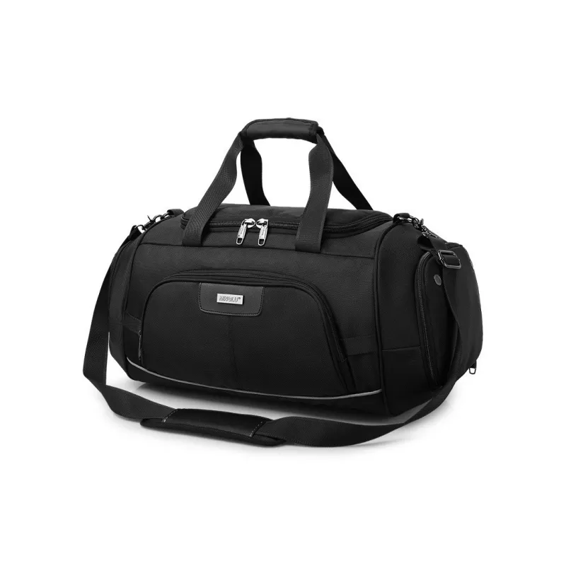 Ssweisiker Oxford Shoulder Bag, Crossbody Bag, Handbag Unisex Black-0