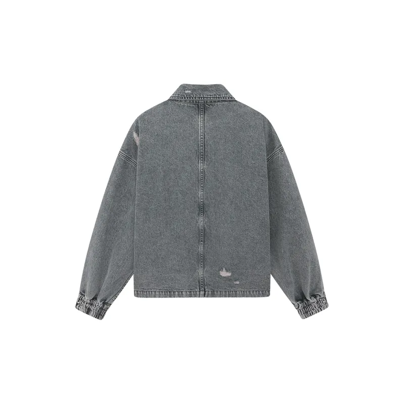 NANS STUDIO Jackets & Coats Men's Washed Gray-1
