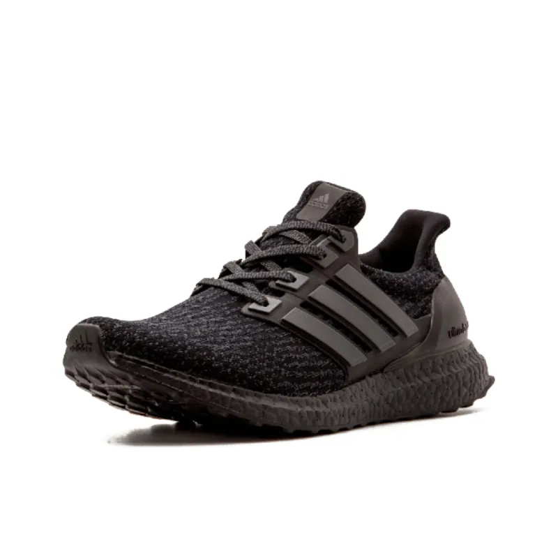 Adidas ultra boost 3.0 triple black letra best sale