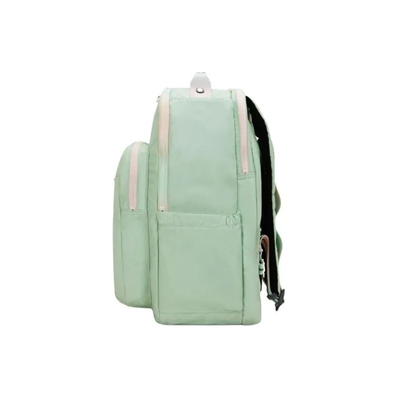 Kipling Polyamide Backpack Large Size Unisex Green-2