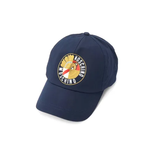MOSCHINO Cotton Baseball Caps Kids' Blue