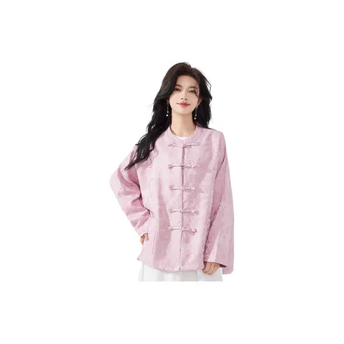 LULUALWAYS Jackets Women's Pink