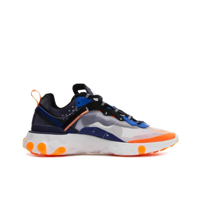 Nike React Element 87 Thunder Blue/Total Orange-1