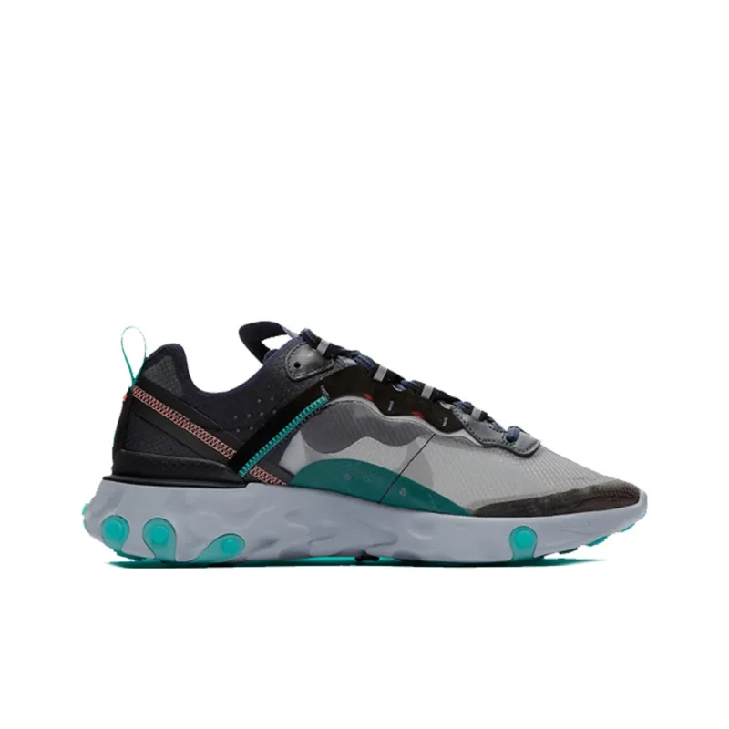 Nike React Element 87 Black Neptune Green-1
