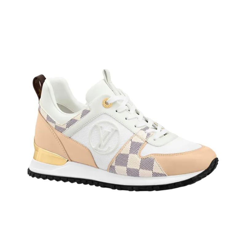 LOUIS VUITTON Run Away Low Top Casual Shoes Women's White Umber-1