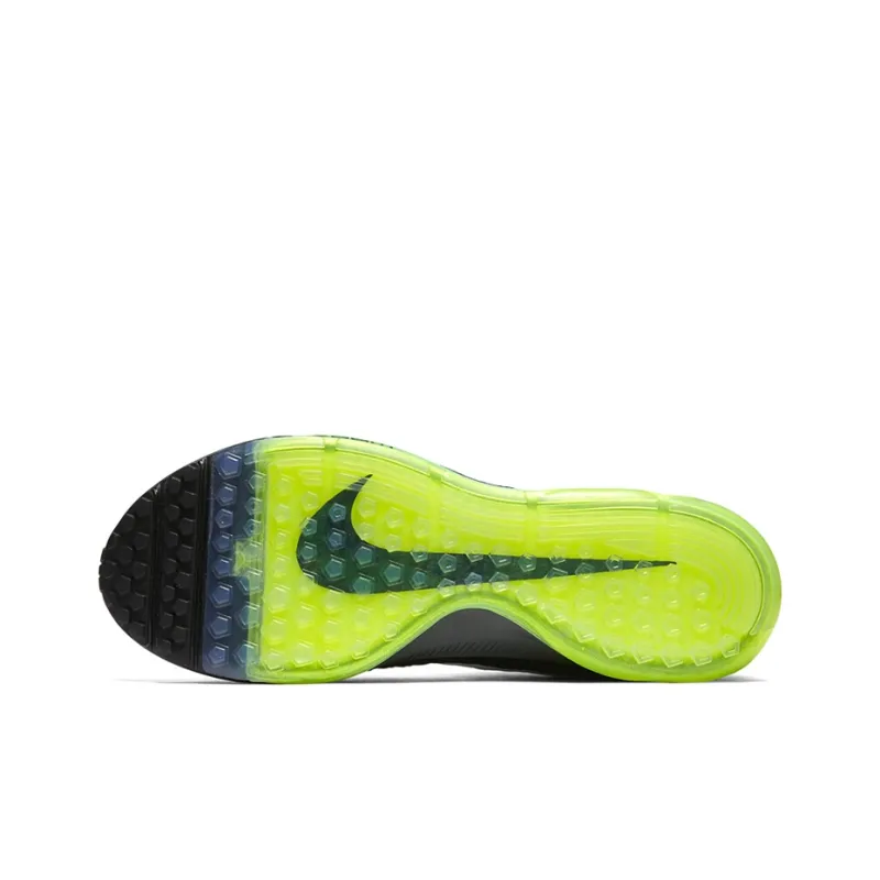 Nike Zoom All Out Flyknit 'Black White Volt'-4