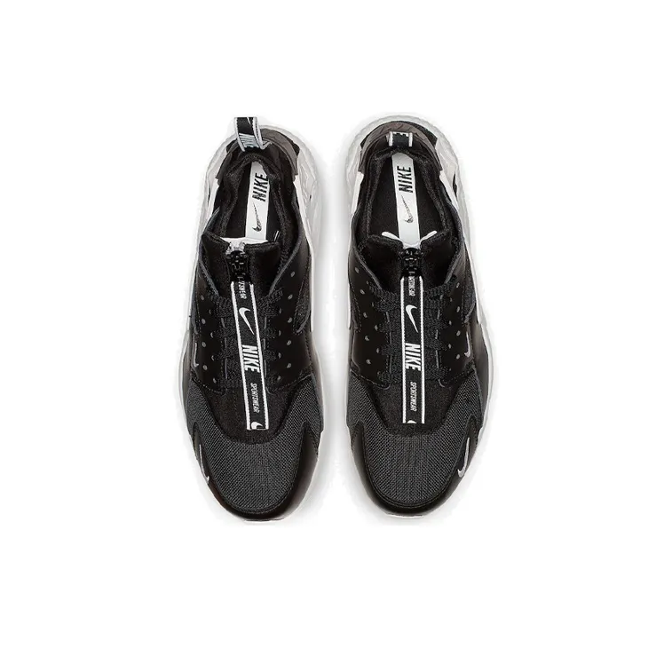 Nike Air Huarache Run Zip Black White US M POIZON