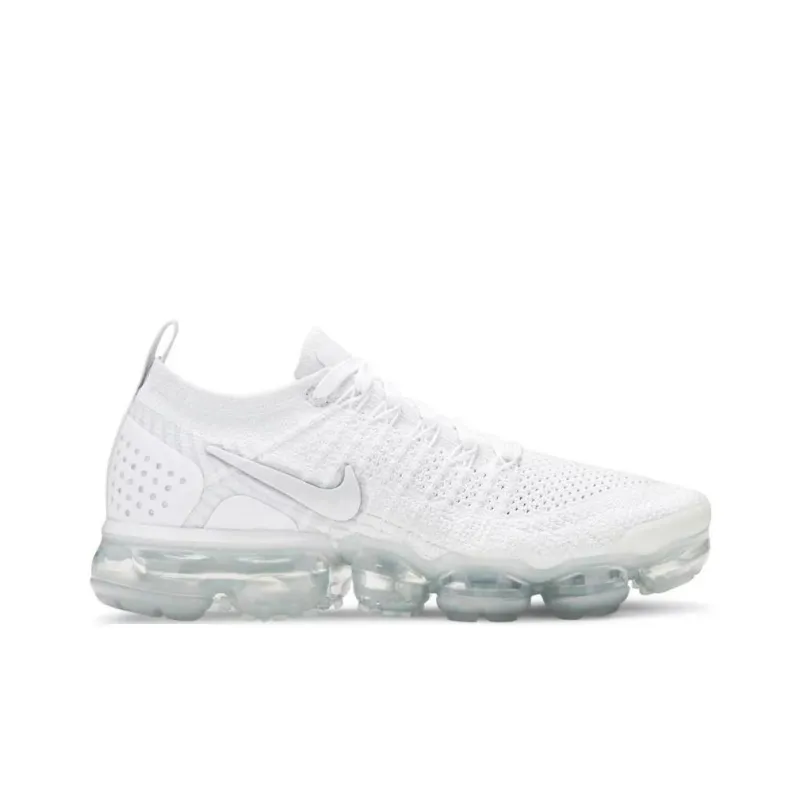 Nike Air VaporMax Flyknit 2 White Vast Grey Women's-1