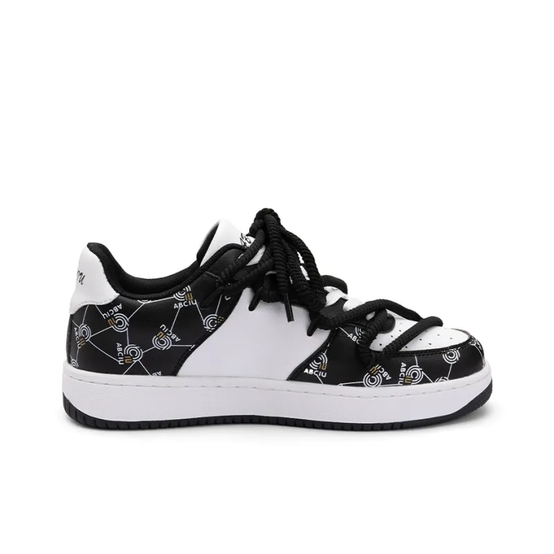 ABCIU x Seattle Palm Anti-Slip Wear-Resistant Low-Top Skateboard Shoes Men's-2