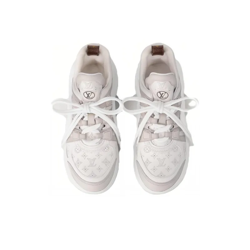 LOUIS VUITTON Archlight Low Top Casual Shoes Women's White-3