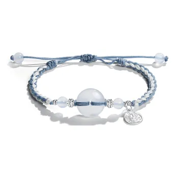 Chongqing Gold Store Chalcedony Jade Bracelets Unisex