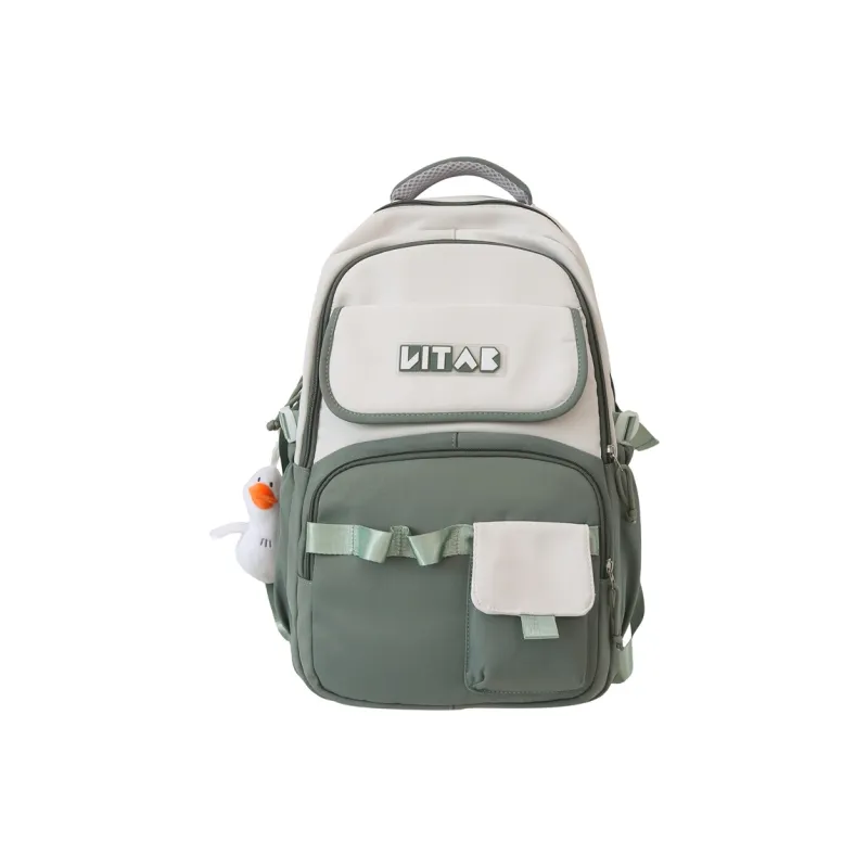 Venerable Brahma Nylon Backpack Women's Black/Red/Orange/Khaki/Green-7