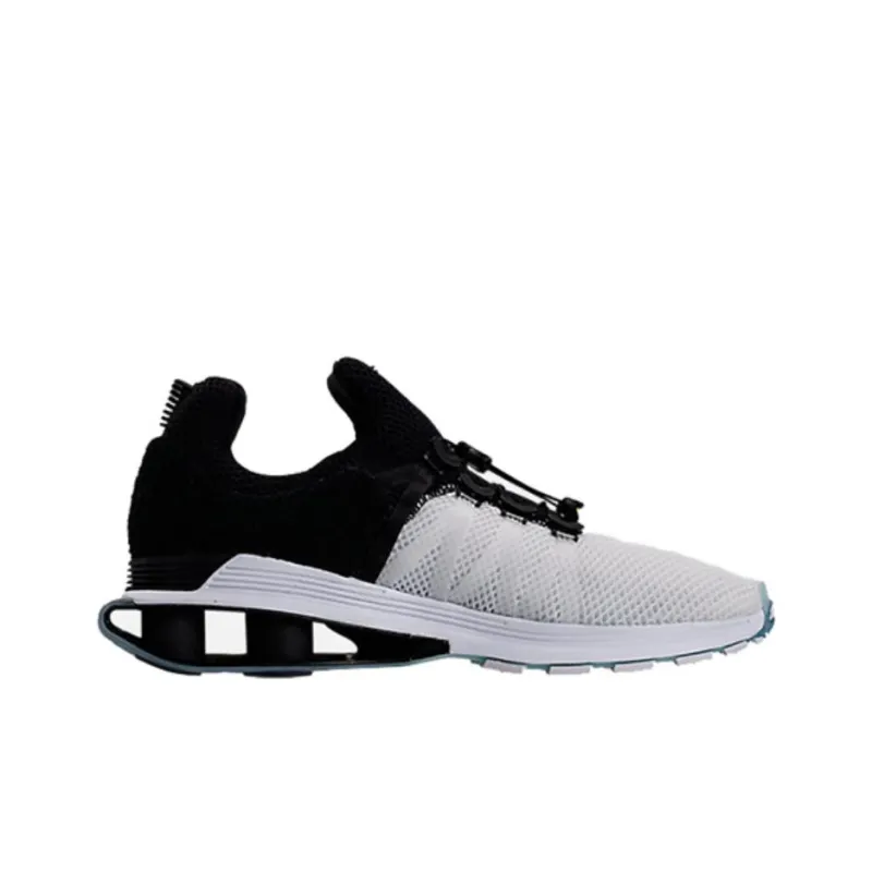 Nike Shox Gravity White Black-1