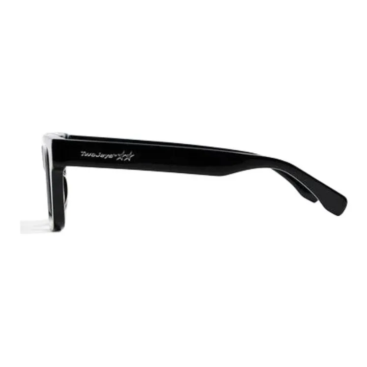 ZARA Irregular Shape Sunglasses Men's Black-4
