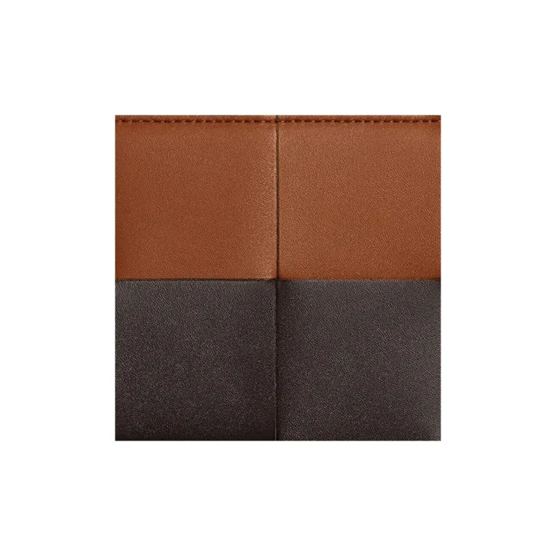 Bottega Veneta Intrecciato Calfskin Wallet Men's Brown Multicolor Wood-3