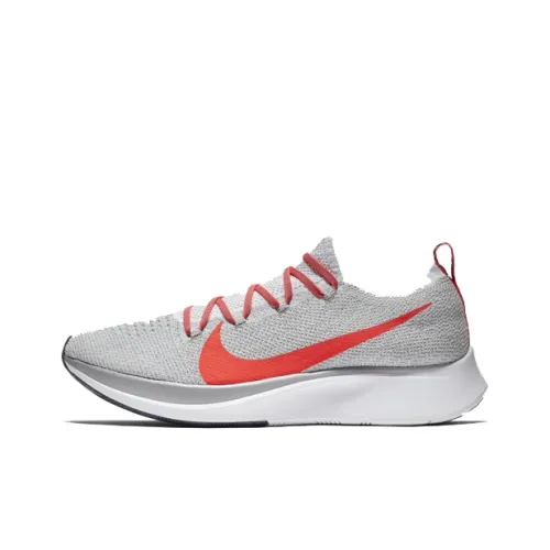 Nike Zoom Fly Flyknit Pure Platinum Bright Crimson