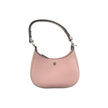 TORY BURCH Emerson Patent Leather Handbags Shoulder Bags Small Size Women's Clay Pink