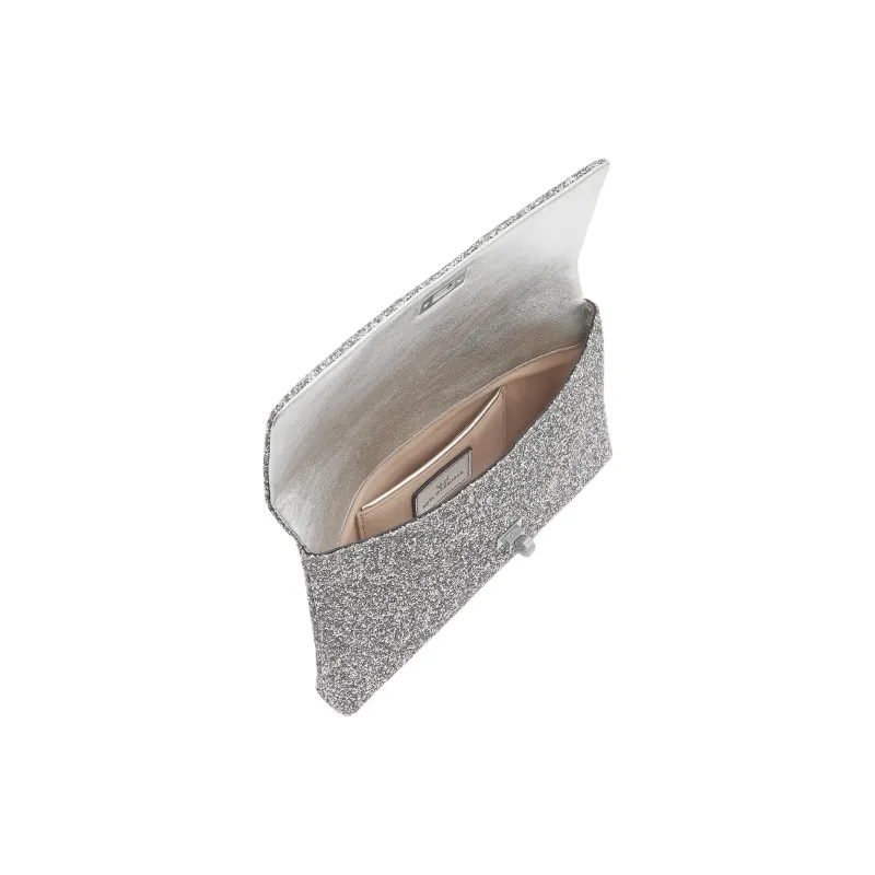 Anya Hindmarch Recycled Sequins Clutch Women's Silver-3