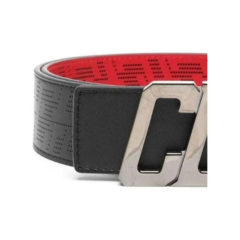 Christian Louboutin Monogram-buckle Leather Belt-2