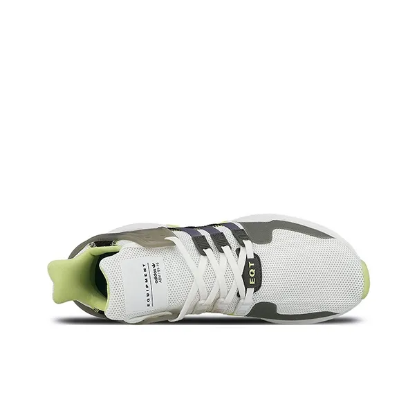 Adidas EQT Support ADV Non slip Lightweight Low Top Running Shoes Women's Gray Yellow-2