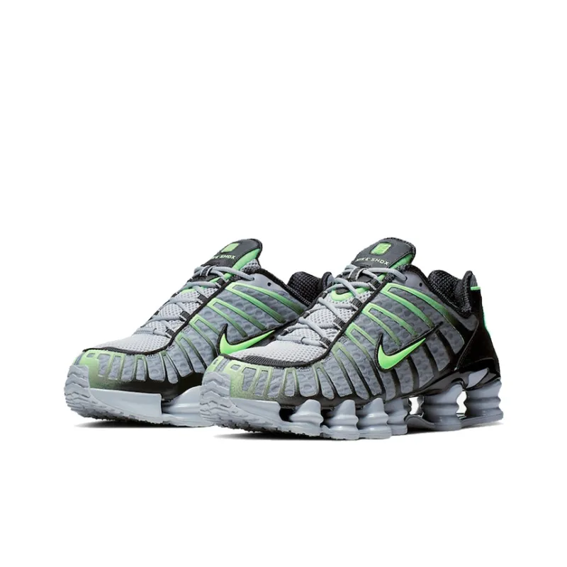 Nike Shox Tl Wolf Grey Lime Blast-2