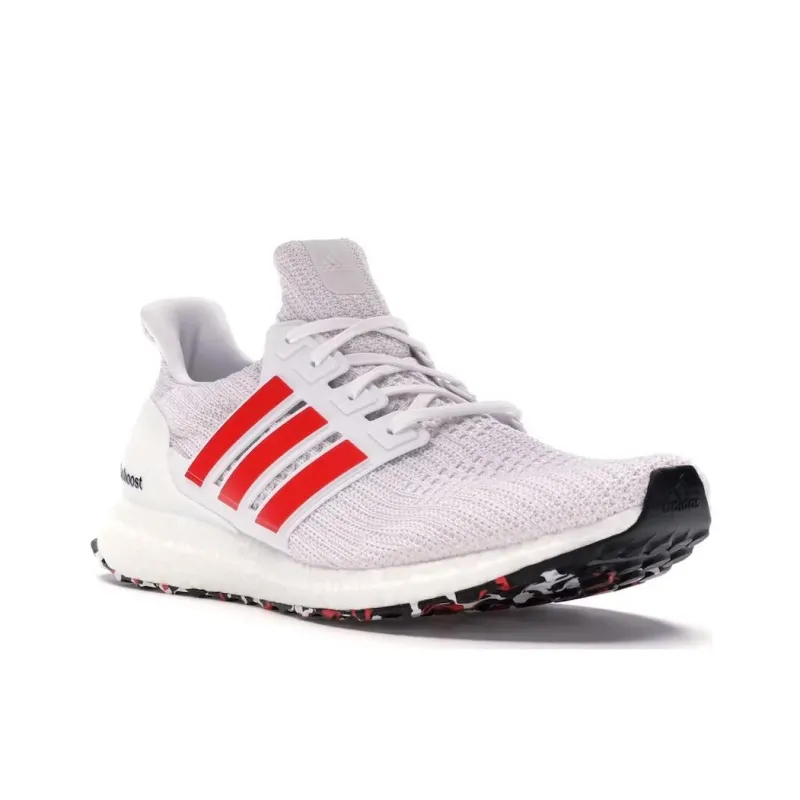 adidas Ultra Boost 4.0 Cloud White Active Red-2