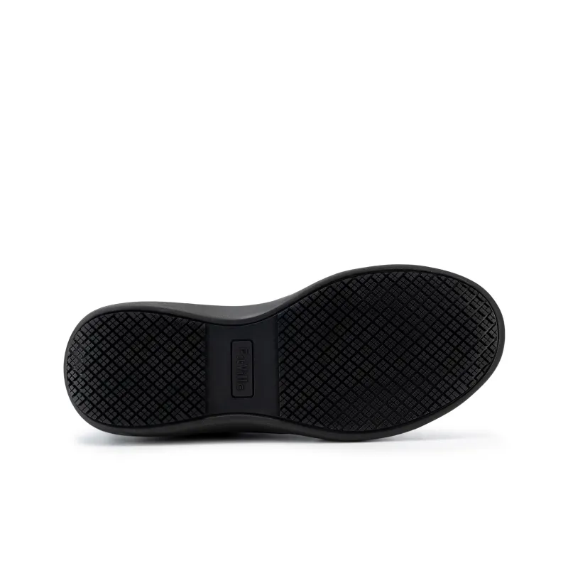 Fitville Cushioning Anti Slip Wear Resistant Breathability Low Top Casual Shoes Men's Black-4