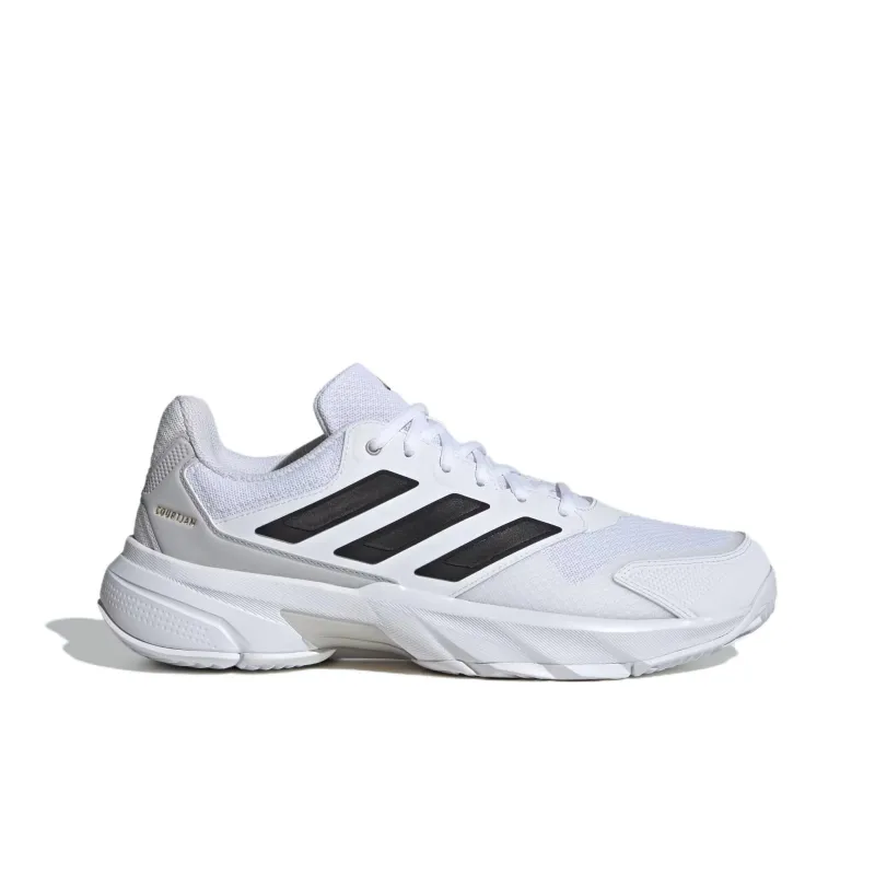 Adidas Courtjam Control 3 Cloud White Core Black Grey-1