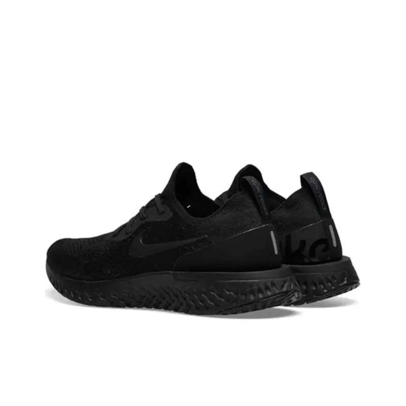 Nike Epic React Flyknit Triple Black-2