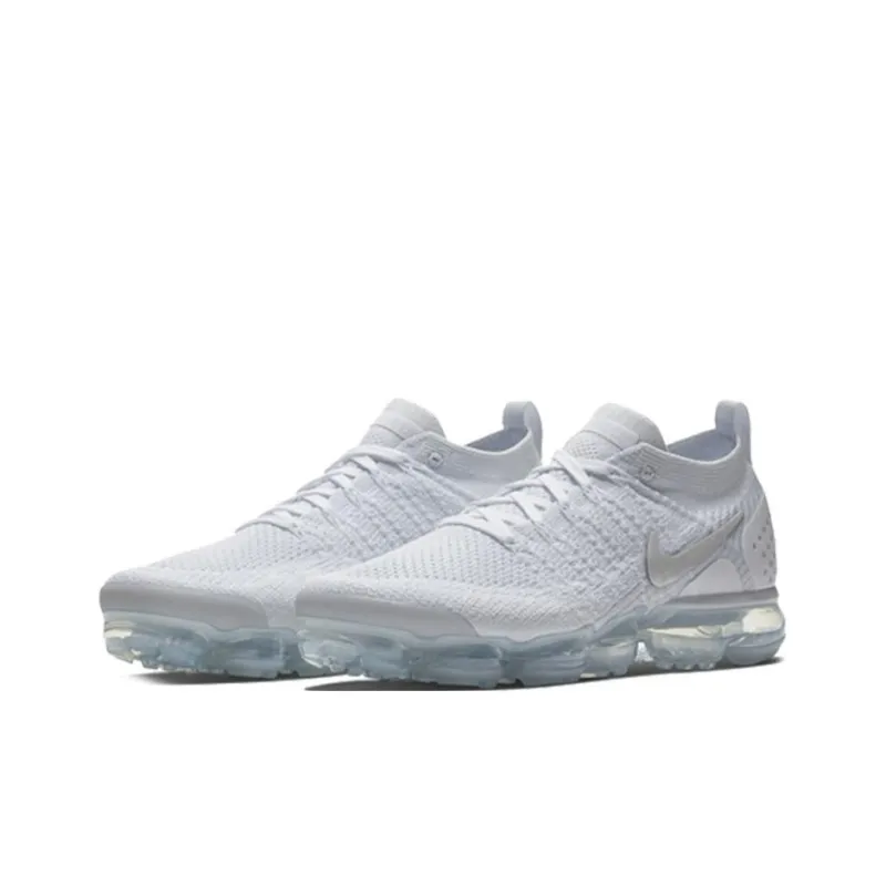 Nike Air VaporMax Flyknit 2 White Vast Grey-2