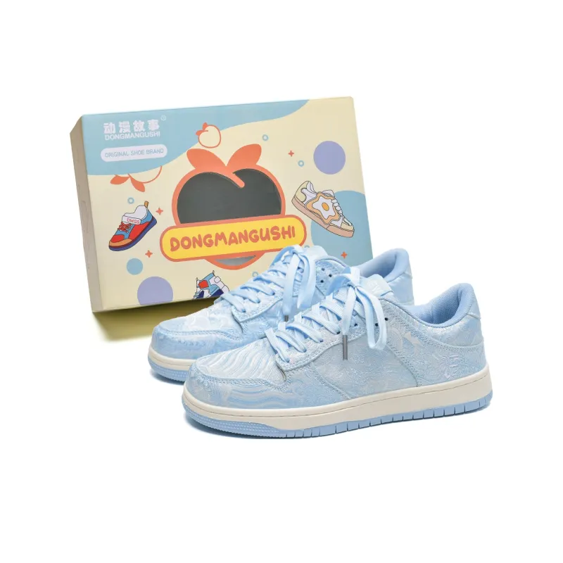 Anime Story Slip Resistant Cushioning Abrasion Resistant Breathable Low Top Skateboard Shoes Unisex-12