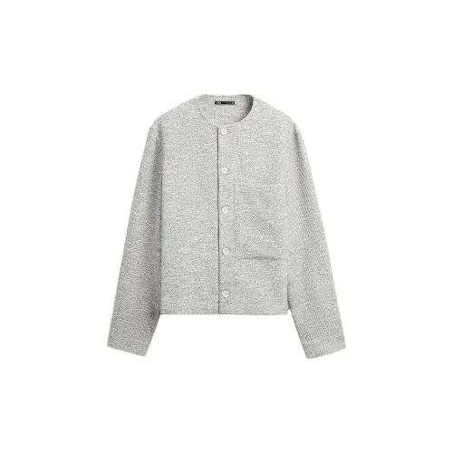 ZARA Jackets Men Gray