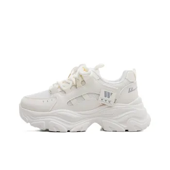 WARRIOR Chunky Sneakers Women's Low Top Gray