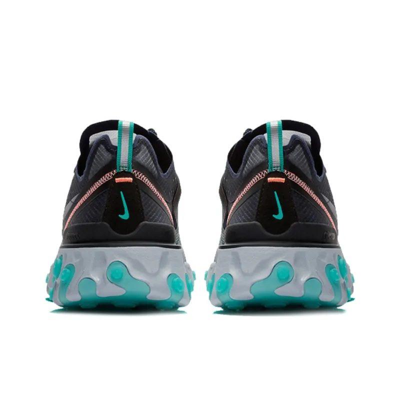 Nike React Element 87 Black Neptune Green-4