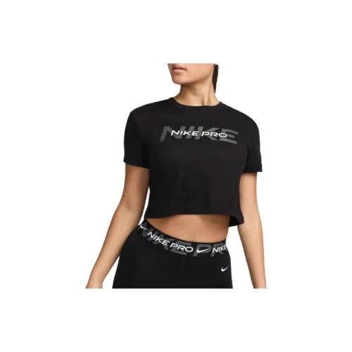 Nike PRO T-Shirts Women's Black