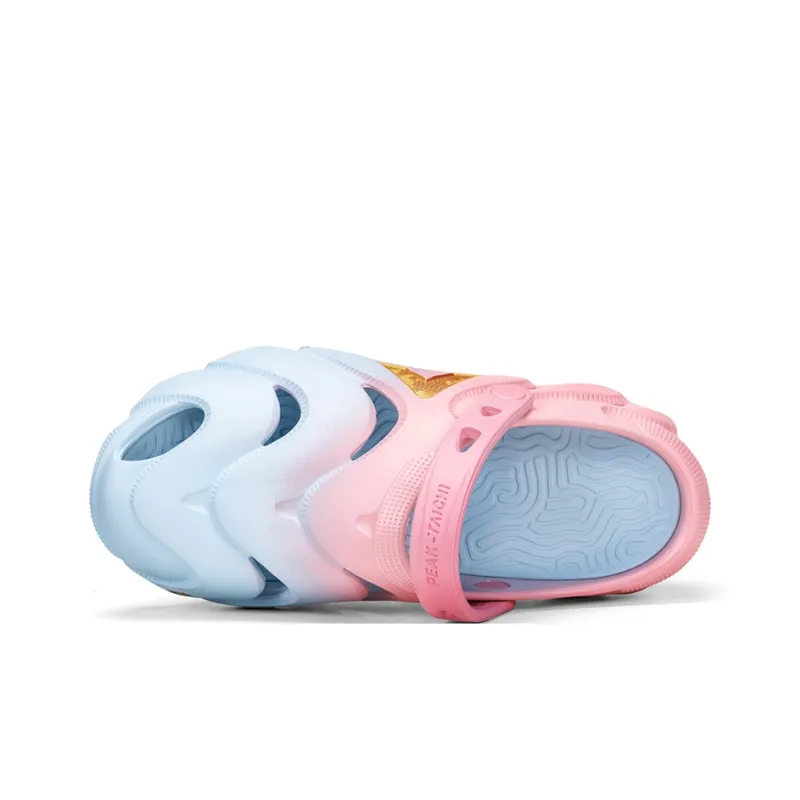 PEAK Taichi Longji Clogs Men's Azure Blue Scorching Powder-3