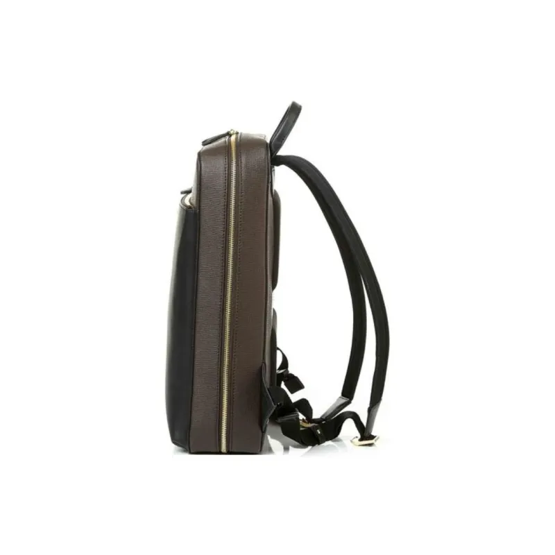 SAMSONITE PU Backpack Unisex Brown-2