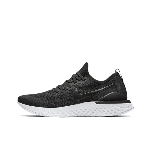 Nike Epic React Flyknit 2 Black White