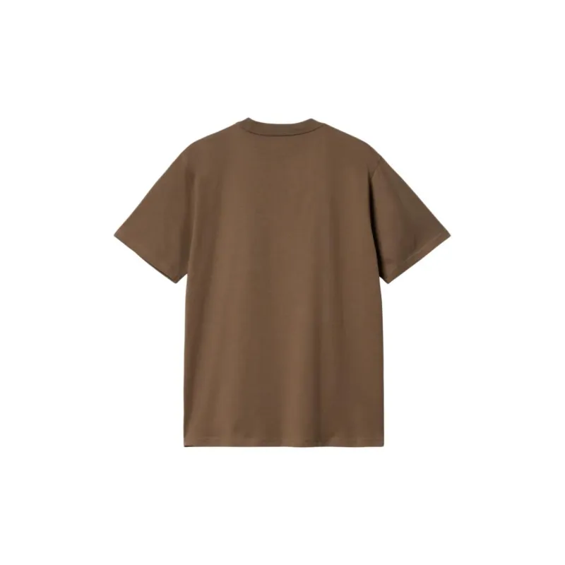 Carhartt WIP SS24 Move On Up T Shirt T Shirt Unisex Chocolate-1