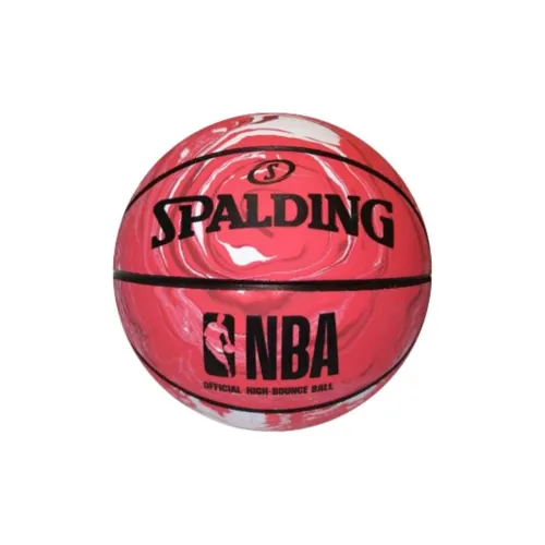 SPALDING Rubber Basketball Camouflage Red Mini Balls Training Kids'