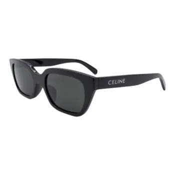 CELINE Subject To Official Website Square Sunglasses Women's Black