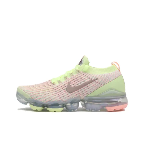 Nike Air VaporMax Flyknit 3 Barely Volt Pink Tint Women's