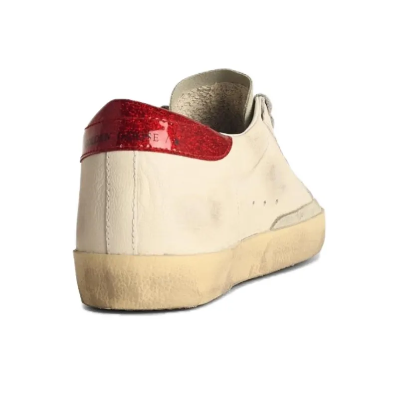 Golden Goose Low Top Skateboard Shoes Women's White-4