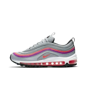 Nike Air Max 97 Wolf Grey Solar Red Vivid Purple Women's