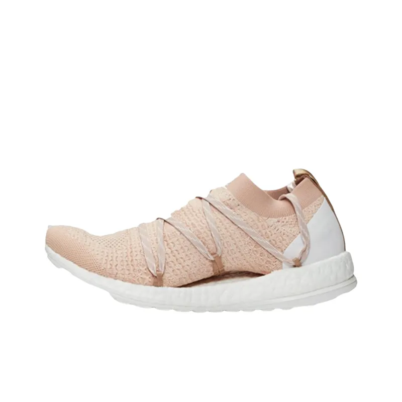 Adidas Slip Resistant Low Top Marathon Running Shoes Women's Nude Pink-0