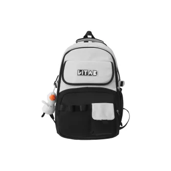 Travel Nylon Backpack Women's Black/Green/Orange/Red/Khaki