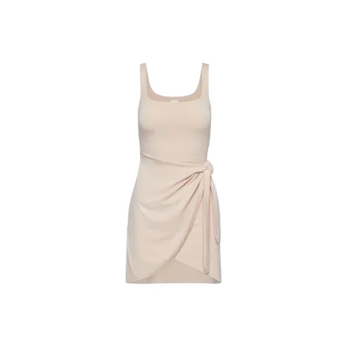 ARITZIA Slip Dresses Women's Soft Seashell Pink/Soft Shell Color