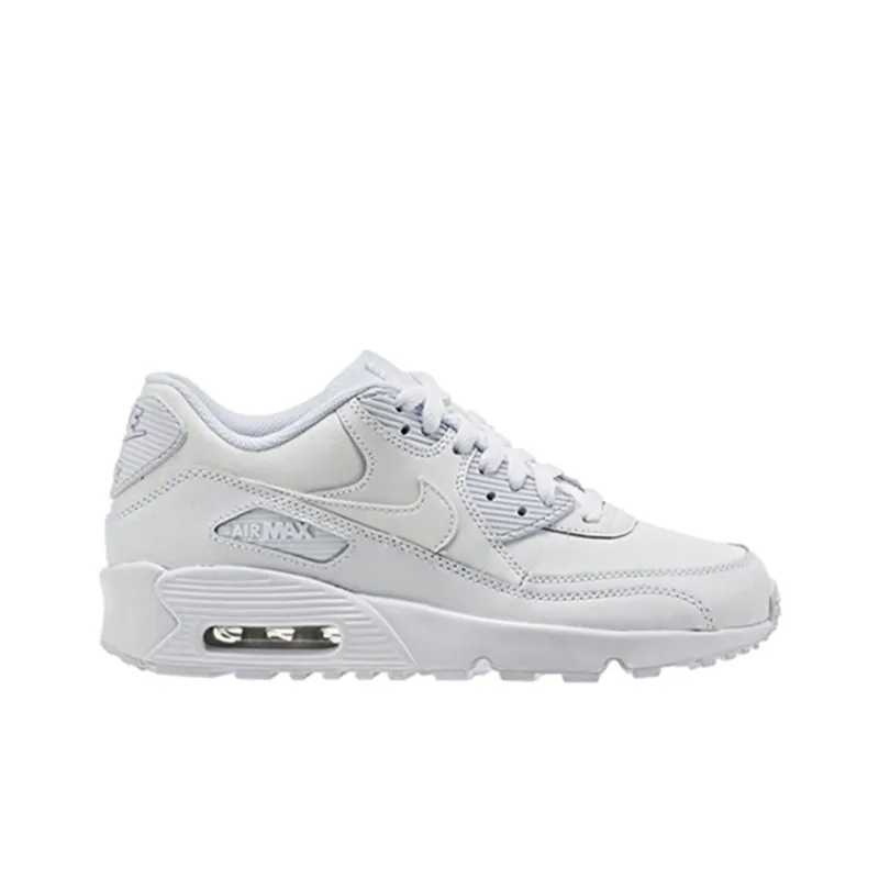 Nike Air Max 90 White Leather GS-1